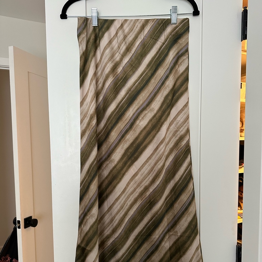 Dress Blank green blend slip skirt size small. Brand new